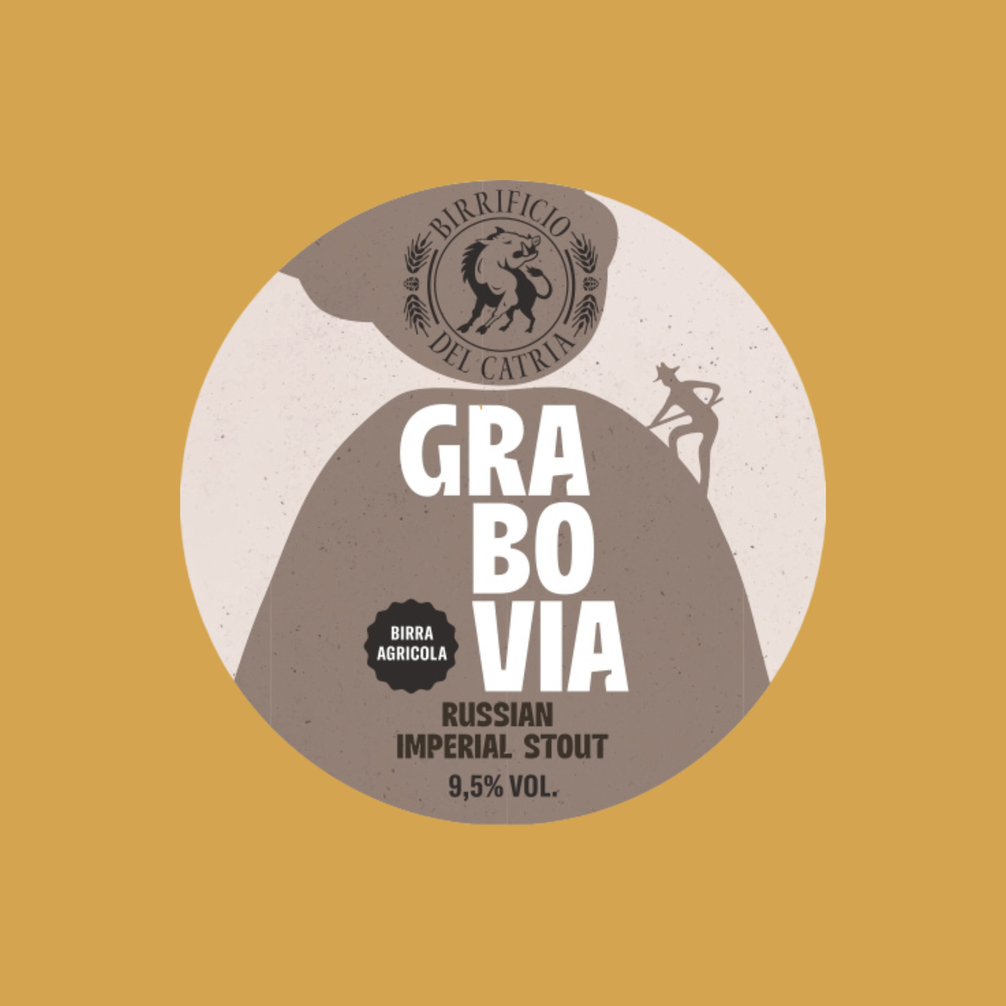 Grabovia - Russian Imperial Stout 12 bottiglie da 0,5L