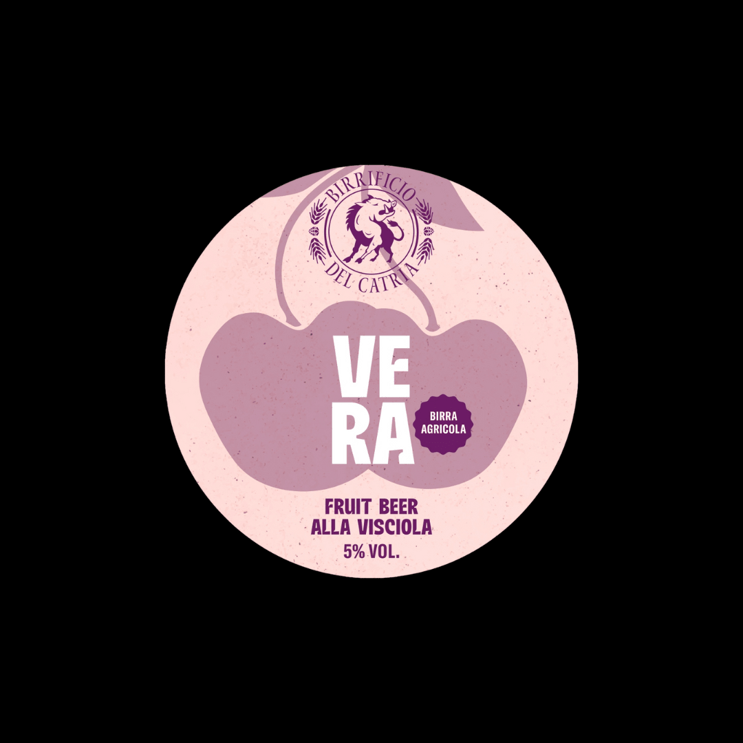 Vera - Fruit beer alla visciola 12 bottiglie da 0,5L - Birrificio del Catria