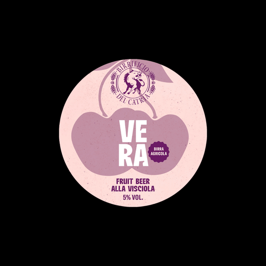 Vera - Fruit beer alla visciola 12 bottiglie da 0,5L - Birrificio del Catria